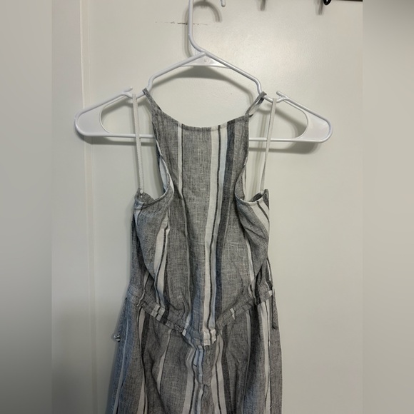 Cloth & Stone Striped Linen Blend Jumpsuit - Picture 3 of 11